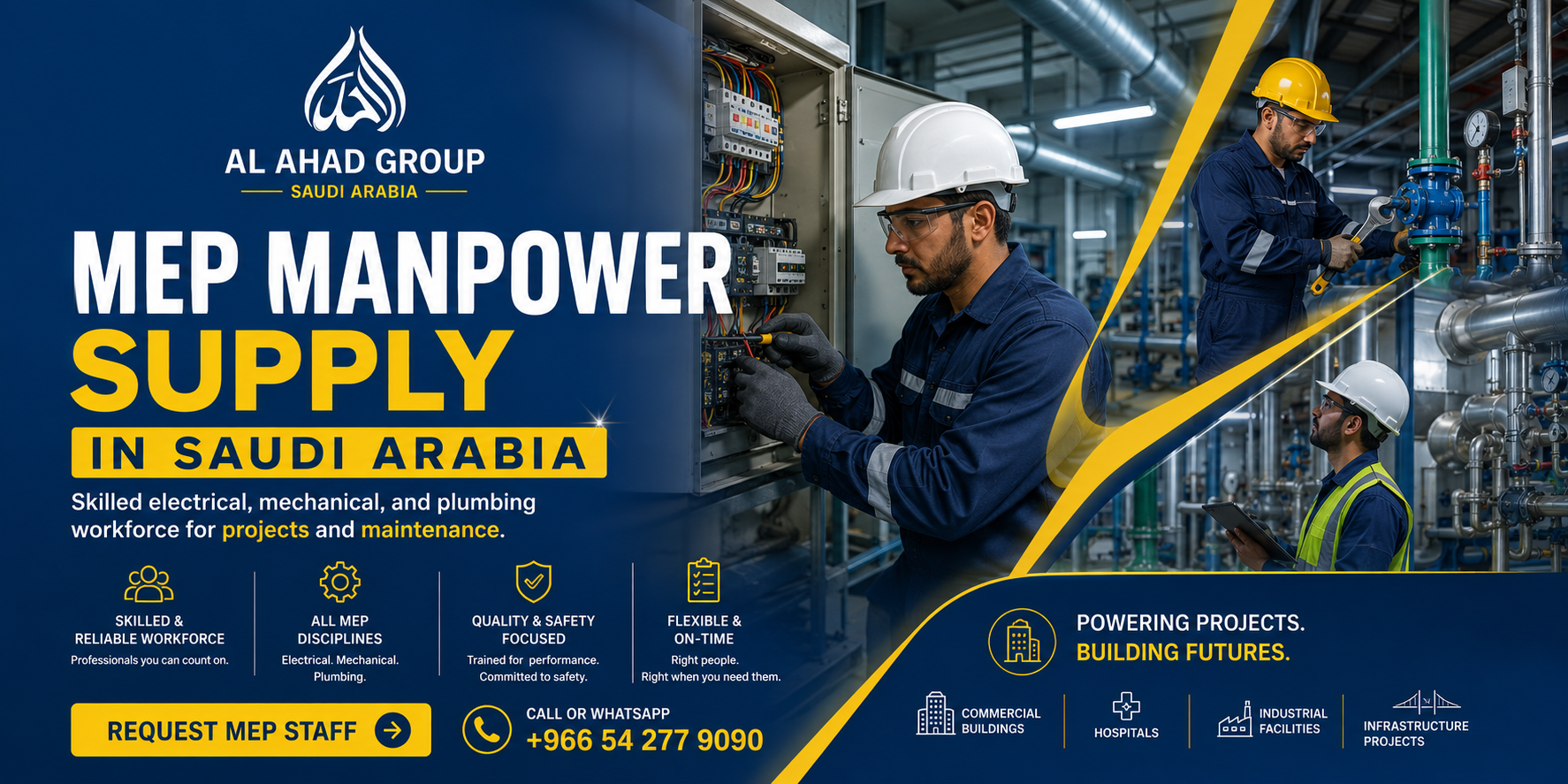 Dammam Industrial Electrician Staffing for Saudi Employers for employer manpower planning Dammam Industrial Electrician Staffing for Saudi Employers for employer manpower planning and site coverage.