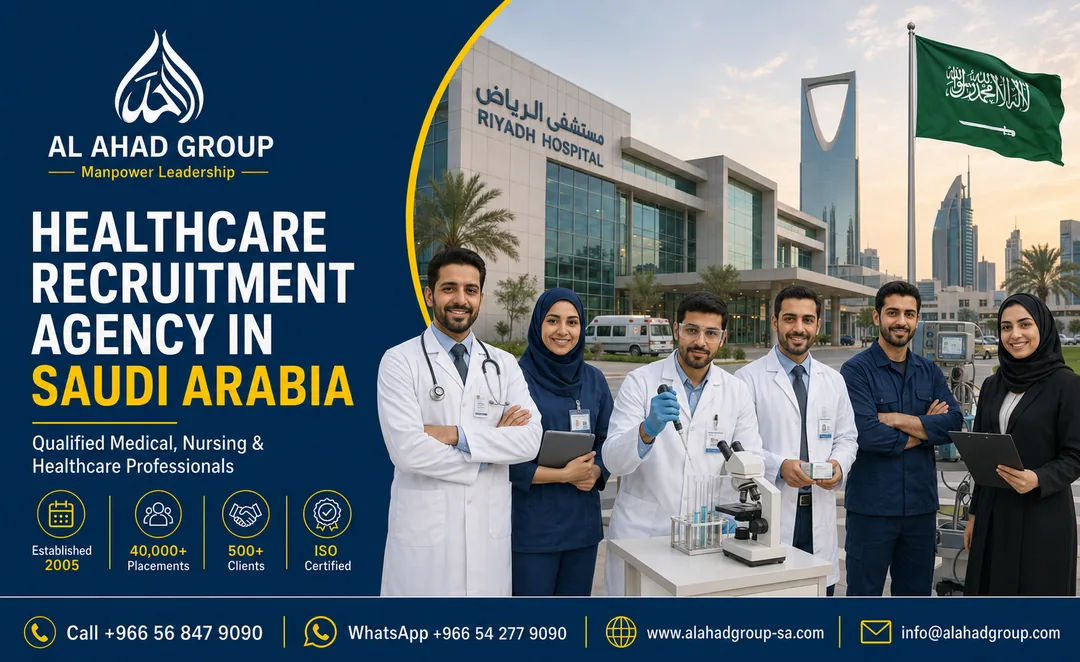 Healthcare manpower supply company in Saudi Arabia for hospitals, clinics, nursing teams and medical support staff.