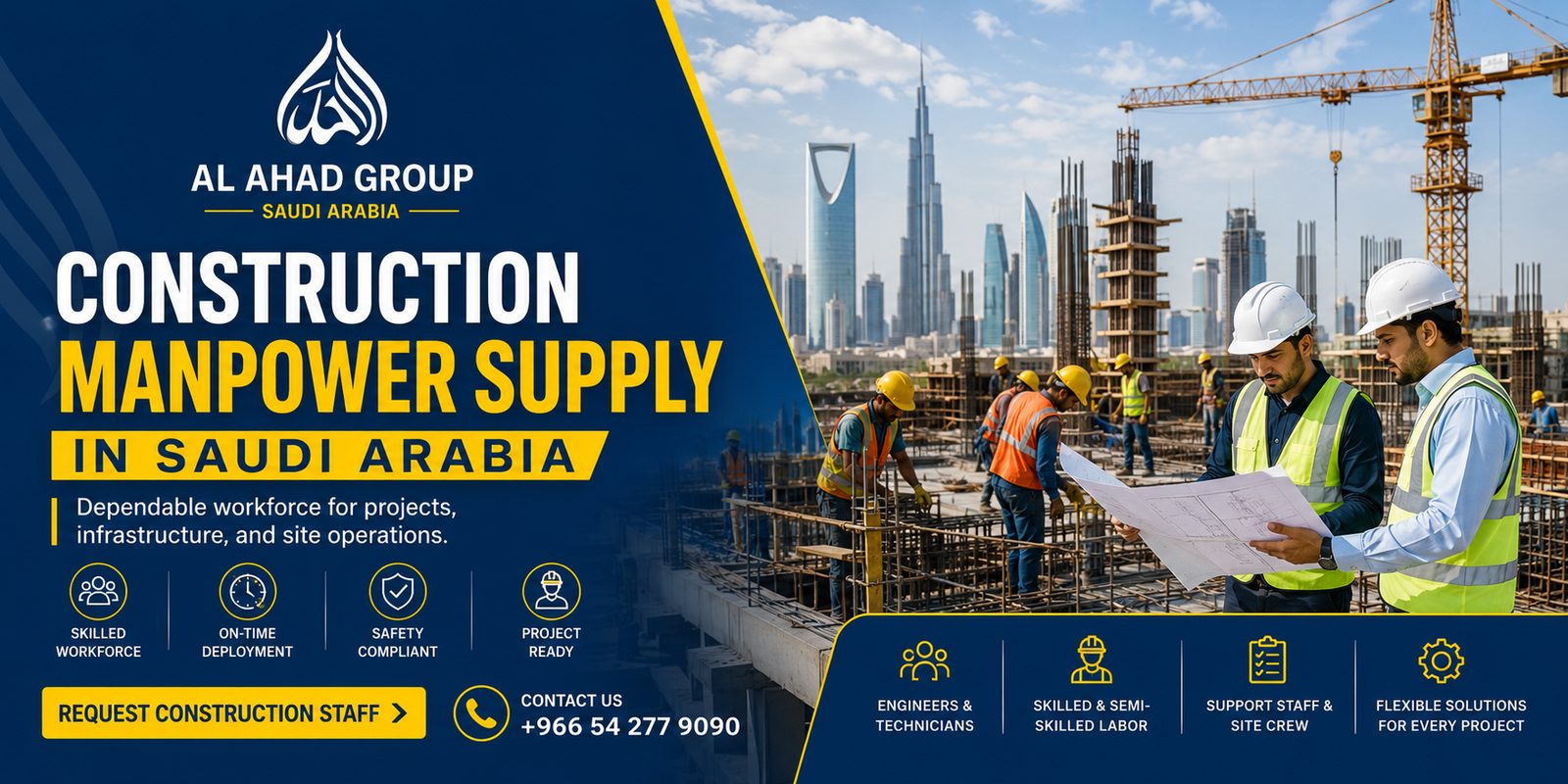 Construction Manpower Supply Saudi Arabia hero banner