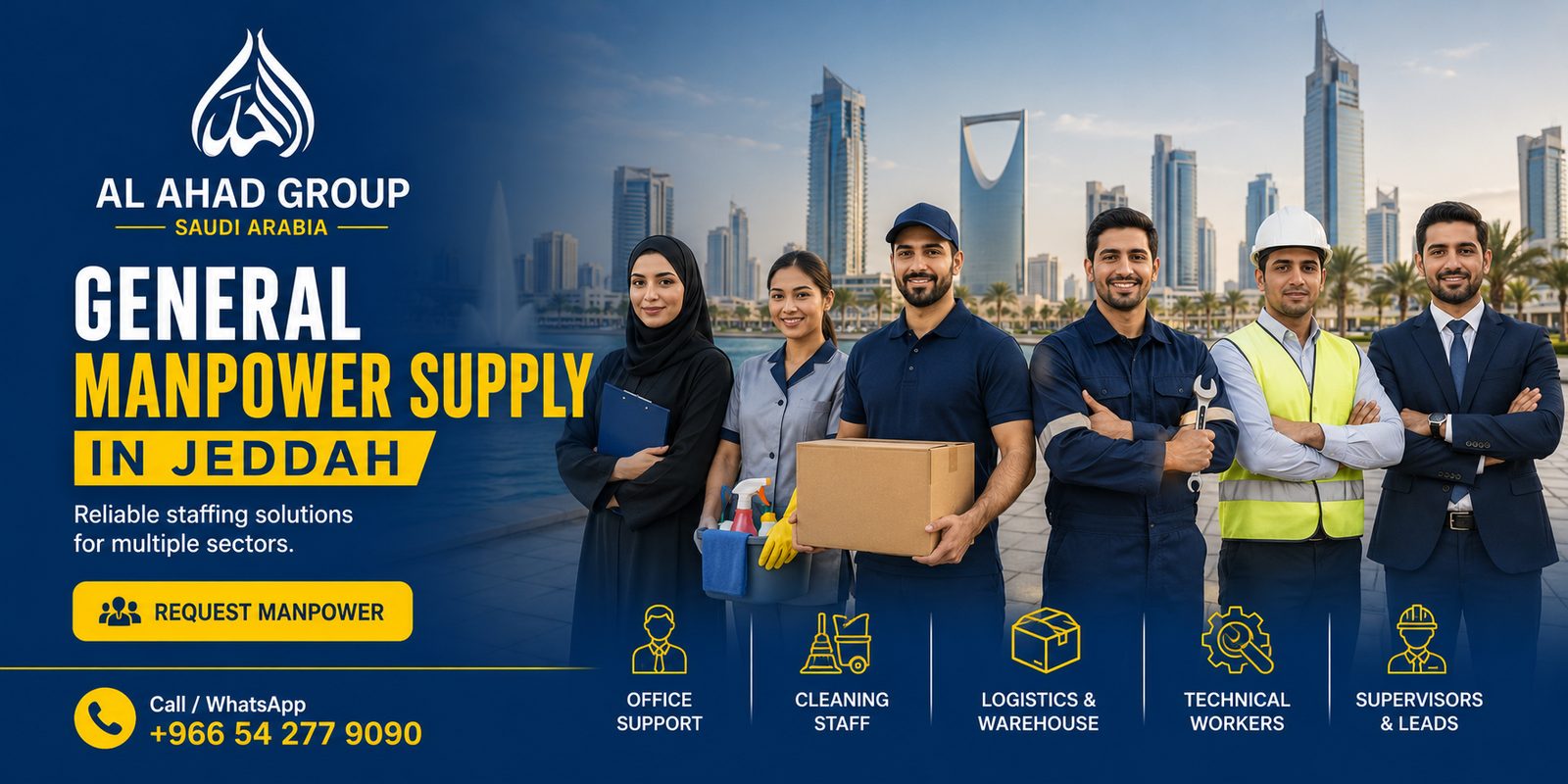 Manpower Supply in Jeddah hero banner
