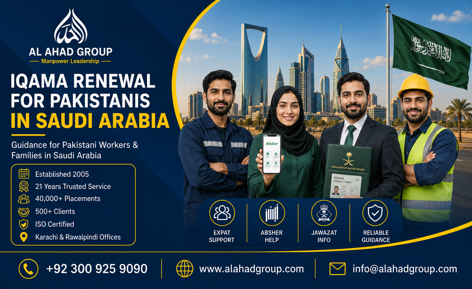 Iqama renewal for Pakistanis in Saudi Arabia Saudi Arabia Iqama New Law 2026 Rules for employer manpower planning and site coverage.
