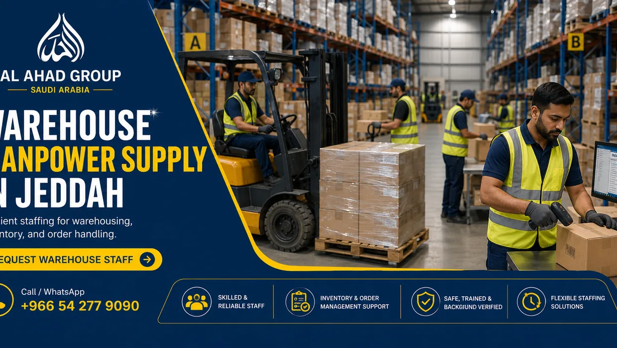 Warehouse Manpower Supply Riyadh for Riyadh employer manpower planning, workforce coverage and service coordination.